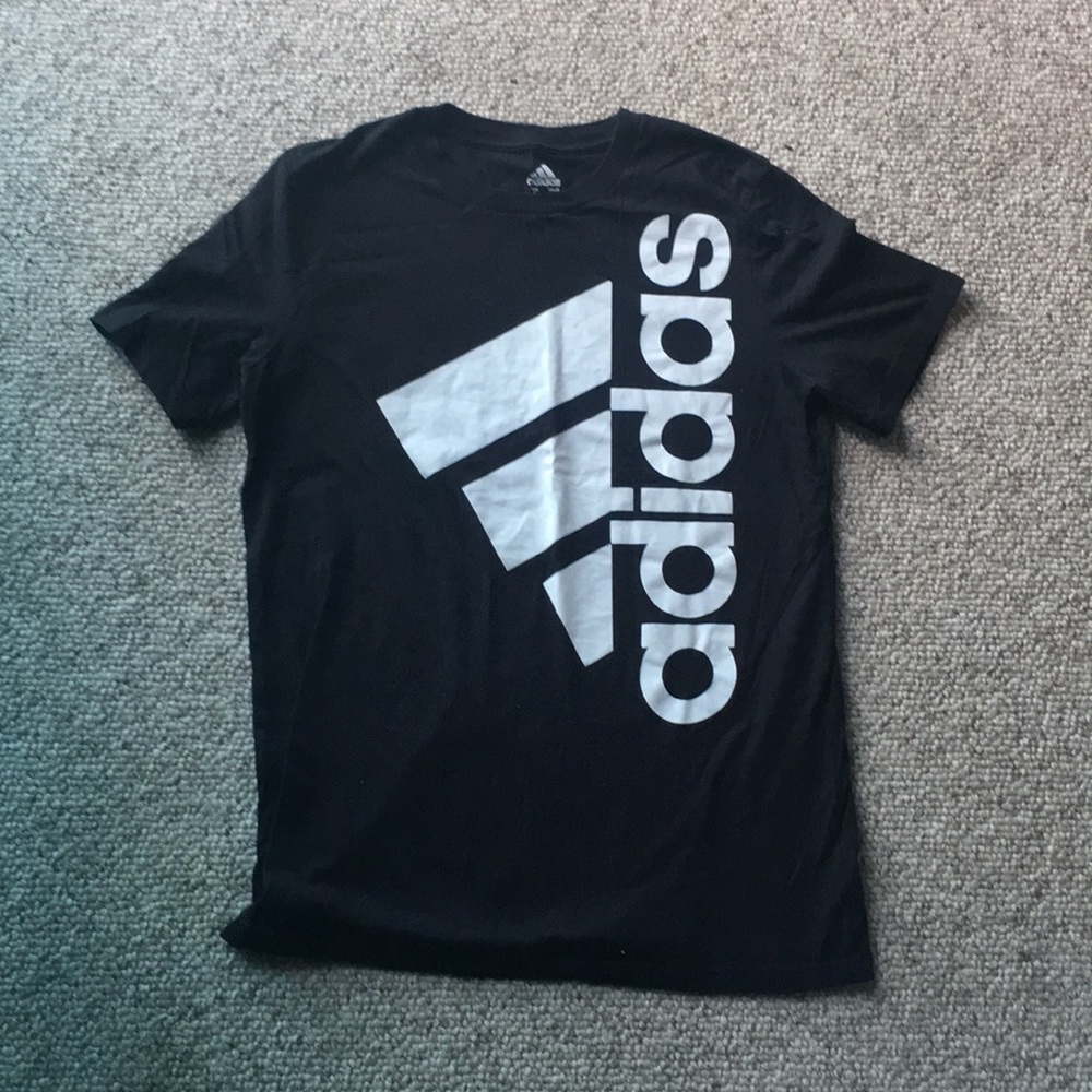 Black adidas shirt. Perfect condition, wore once